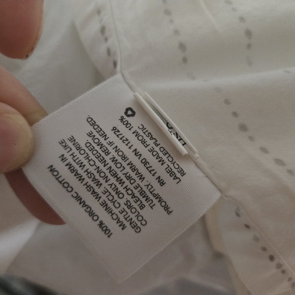 100% Organic Cotton King Bedding Set Fitted, Top Sheet & 2 Pilloe Cases - Picture 5 of 5